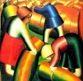 taking in the harvest 1911 Kazimir Malevich
